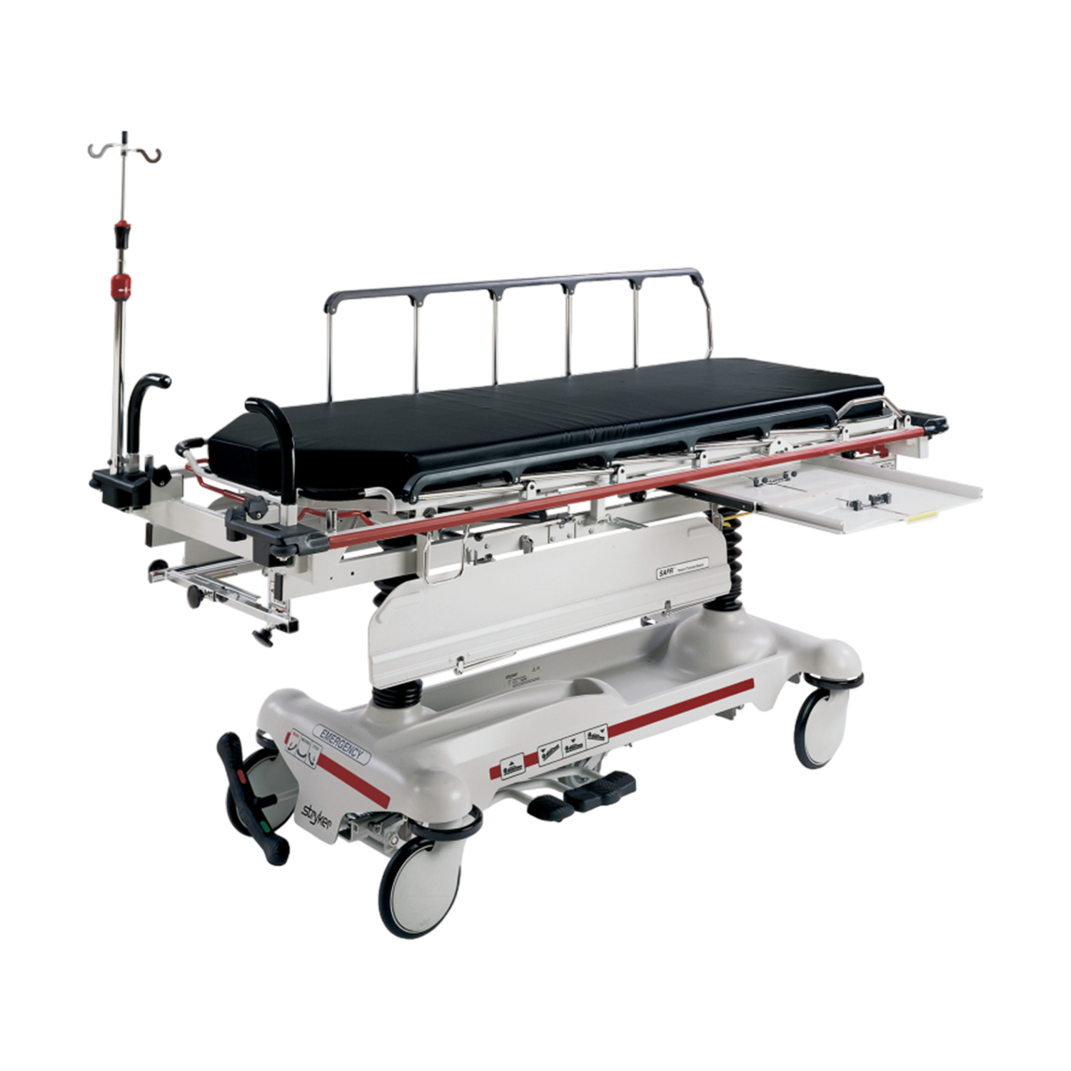 Stryker 1027 XRay Trauma Series Radiolucent Top Stretcher Medical