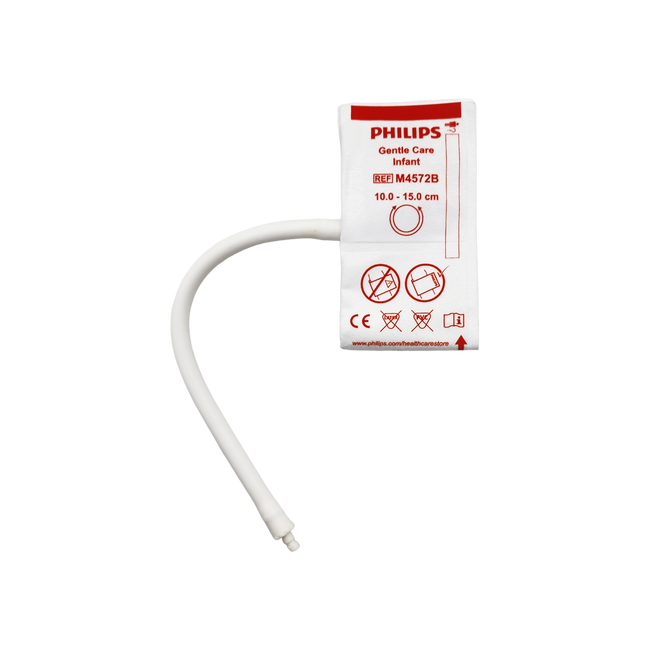 Philips NiBP Cuff Single Tube Non-Woven Fiber Infant (10.0-15.0cm) - M4572B/989803148001
