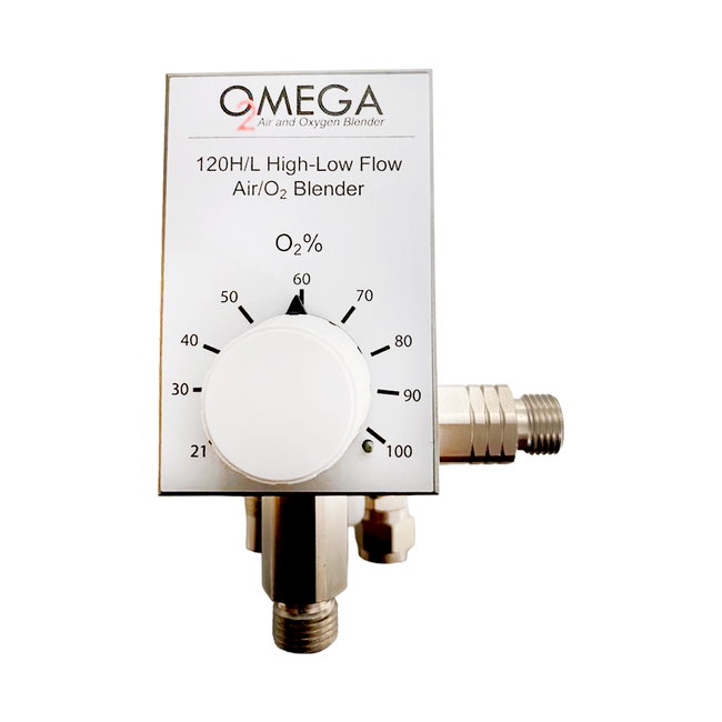 Omega 120H/L High-Low Flow O2 Blender