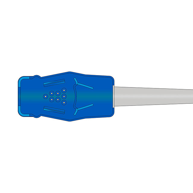 GE Datex-Ohmeda TruSignal SpO2 Short Sensor OxiTip Adult Clip - OXY-F-UN