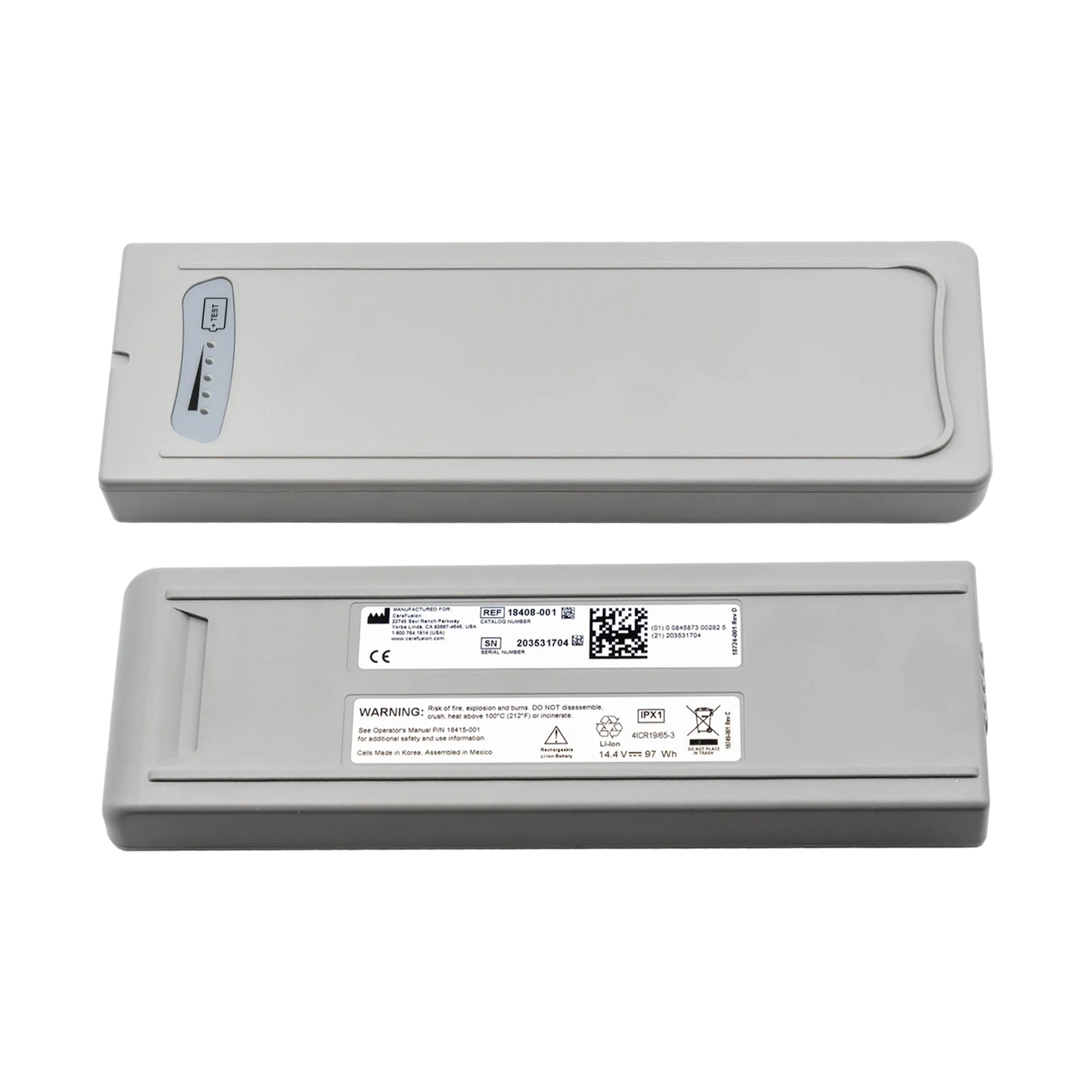 Alaris / Carefusion - LTV1150, LTV1200 14,4V/6.6Ah Lithium-Ion Sprint Pack Battery