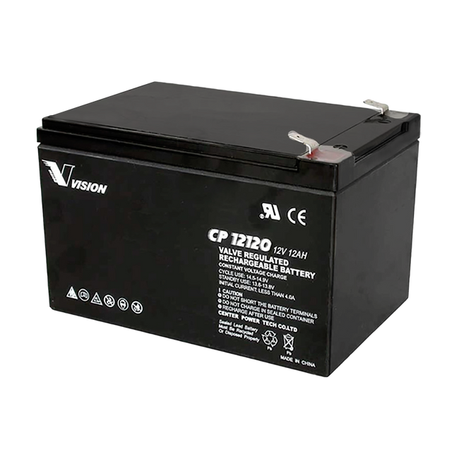 UPS 12.0V, 12Ah Rechargeable Sealed Lead Acid Battery