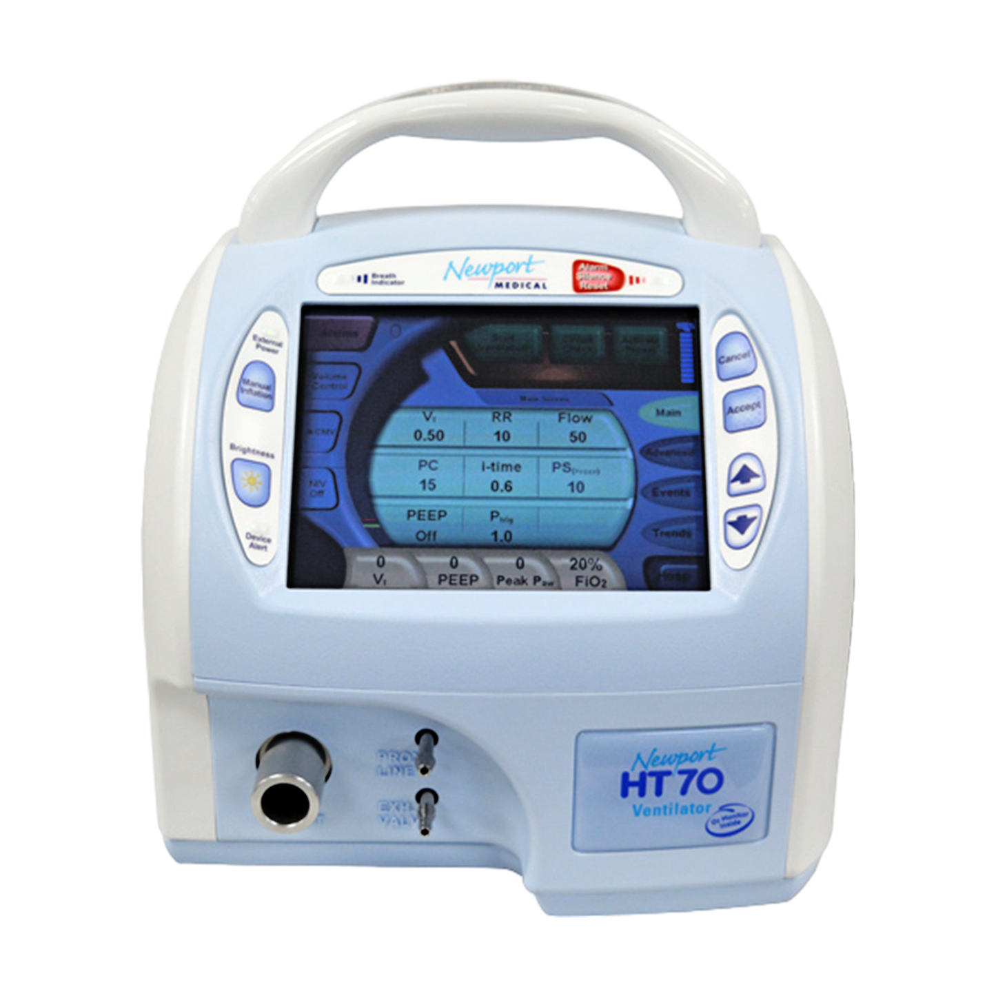 Covidien Medtronic Newport HT70 Respiratory Ventilator