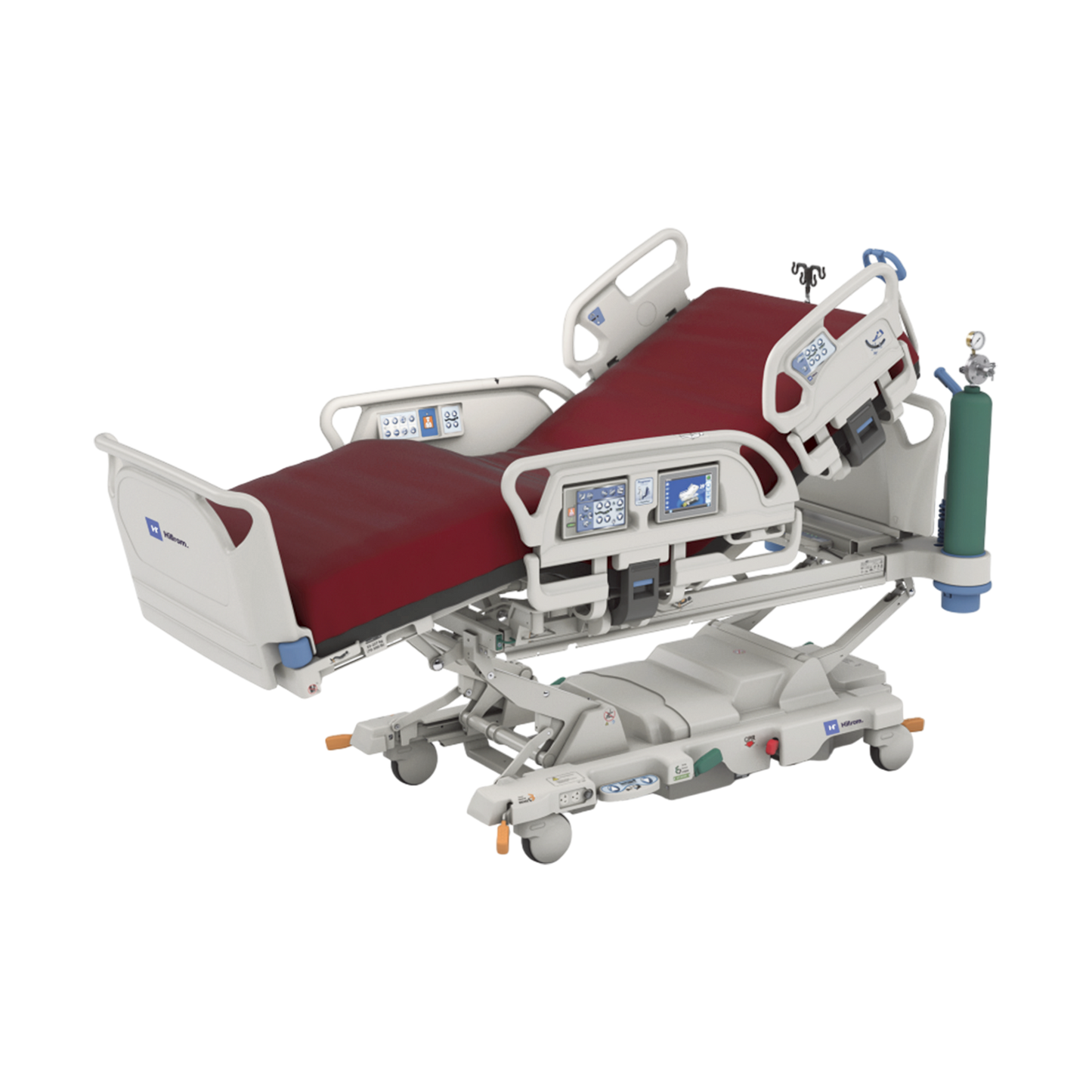 Hillrom P7500 Progressa Intelli Drive Hospital ICU Rotation P&V Pulmonary Bed