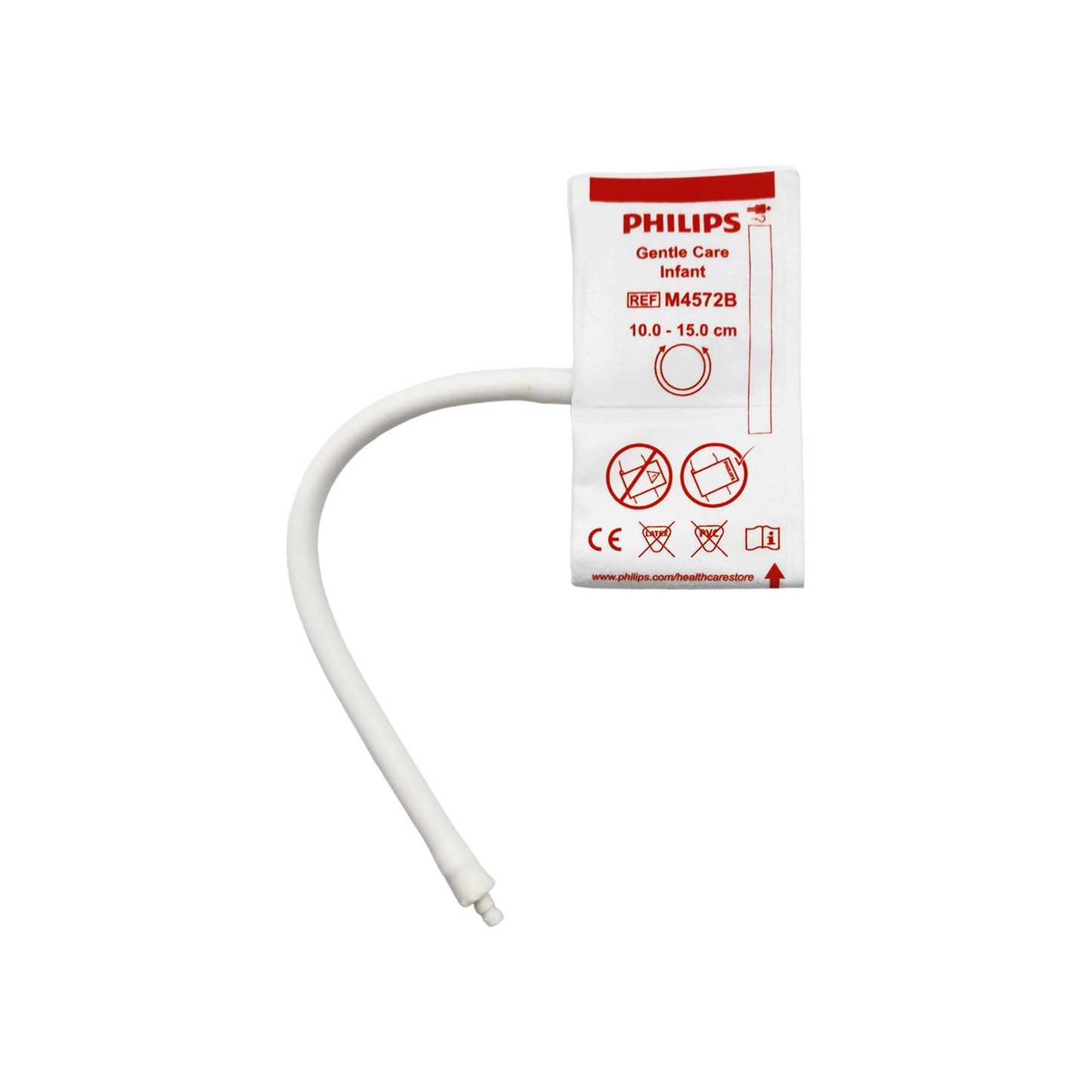Philips NiBP Cuff Single Tube Non-Woven Fiber Infant (10.0-15.0cm) - M4572B / 989803148001