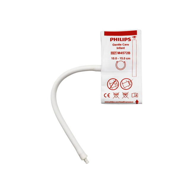 Philips NiBP Cuff Single Tube Non-Woven Fiber Infant (10.0-15.0cm) - M4572B / 989803148001