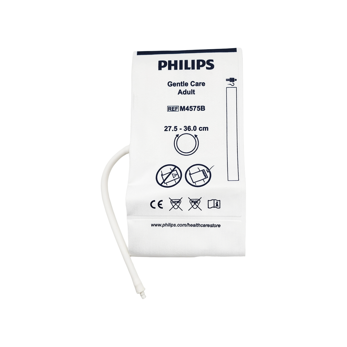 Philips NiBP Cuff Single Tube Non-Woven Fiber Adult (26.5-36.0cm) - M4575B / 989803148031