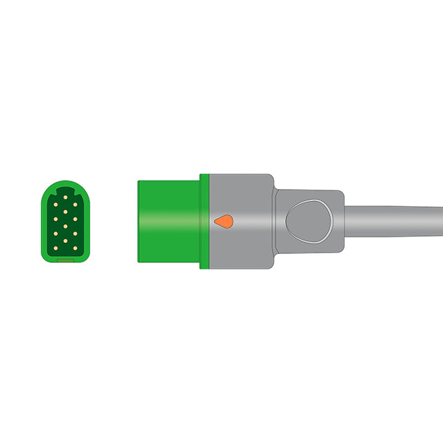 Mindray/Datascope ECG Direct-Connect Cable 5-Lead Adult/Pediatric Pinch/Grabber