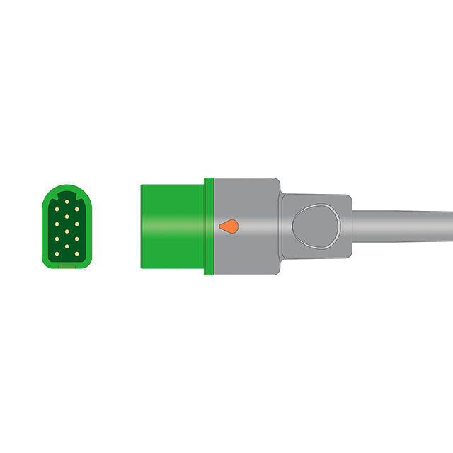 Mindray/Datascope ECG Direct-Connect Cable 5-Lead Adult/Pediatric Snap - 0012-00-1156-01