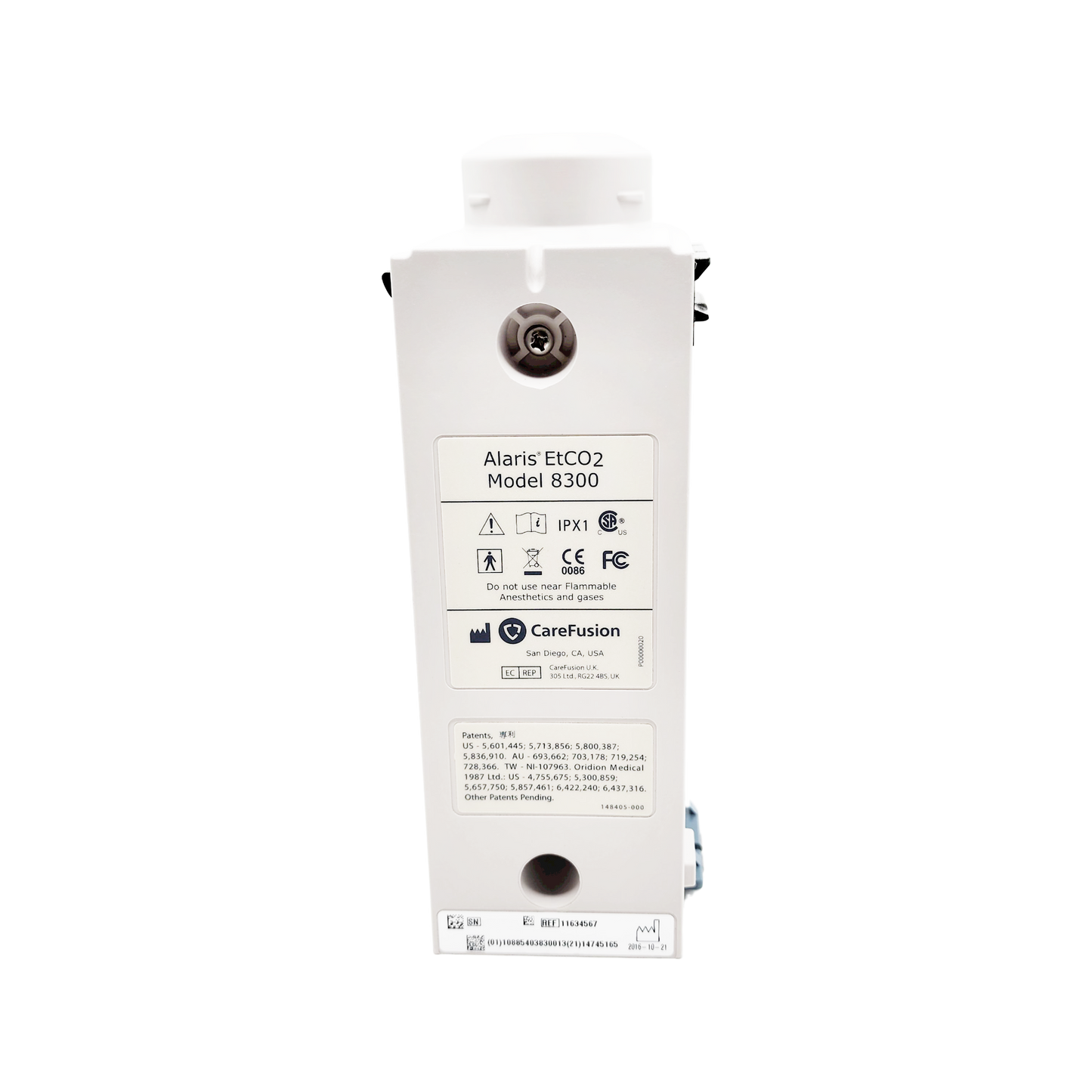 Alaris 8300 Microstream EtCO2 Pump IV Infusion Module