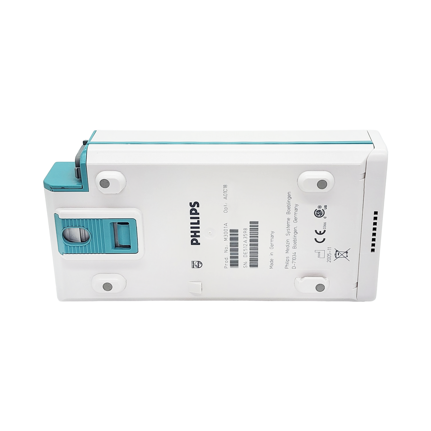 Philips Intellivue Module M3001A - A01C18 - Fast SpO2, NiBP, 12 ECG, Temp, IBP
