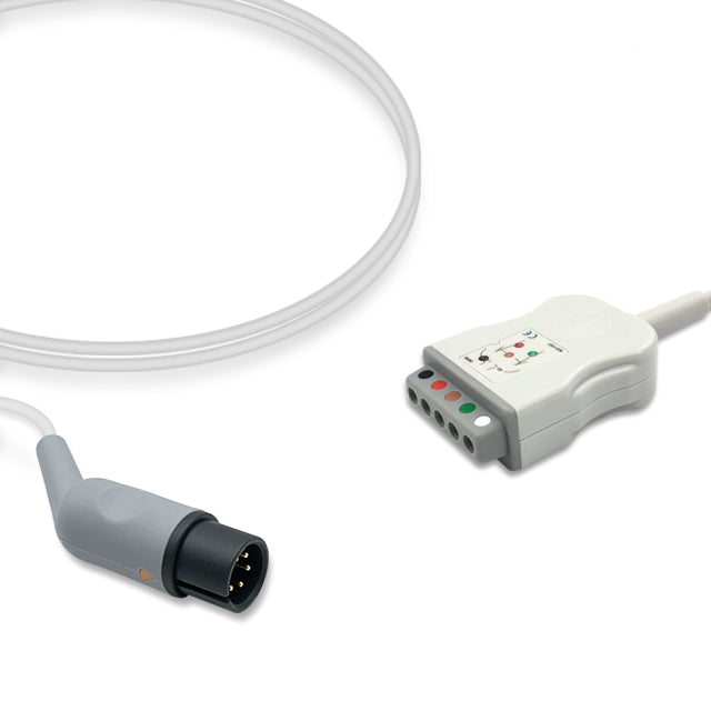 Mindray / Datascope ECG Trunk Cable 5-Lead Din-Style Connector Adult/Pediatric - 0012-00-0620-01