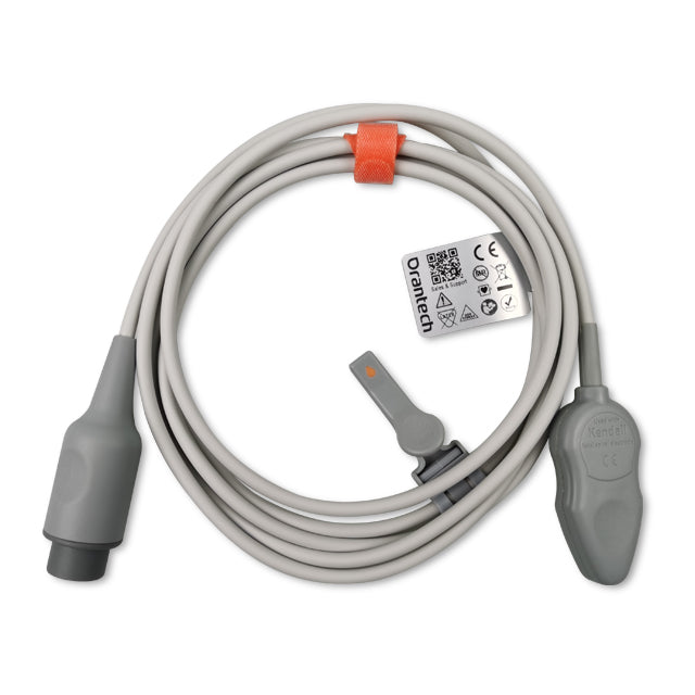 GE Corometric FSE Cable Fetal Leg Plate - (Use w/ Kendall / Covidien) - Round Connector Adult/Pediatric - FCB400