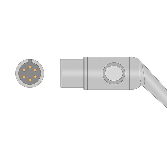 AAMI IBP Adapter Cable Medex Abbott Connector