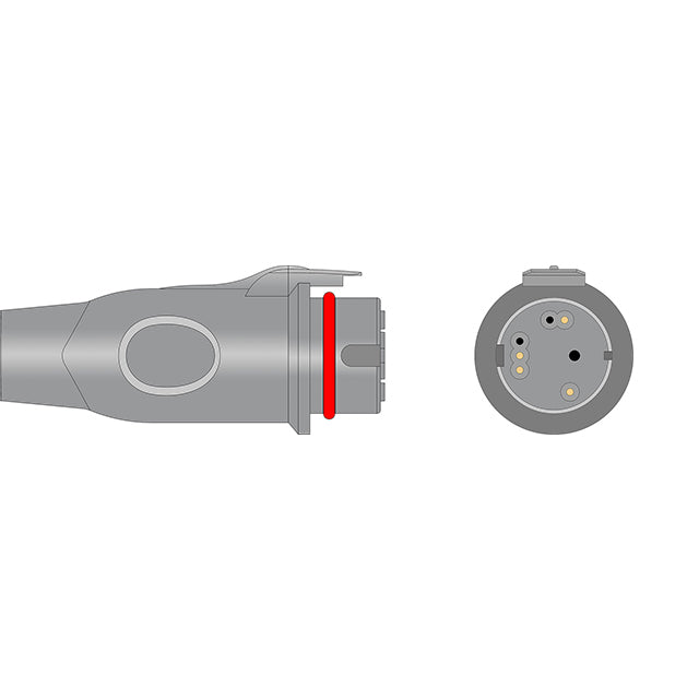 Mindray / Datascope IBP Adapter Cable BD Connector - 001C-30-70757