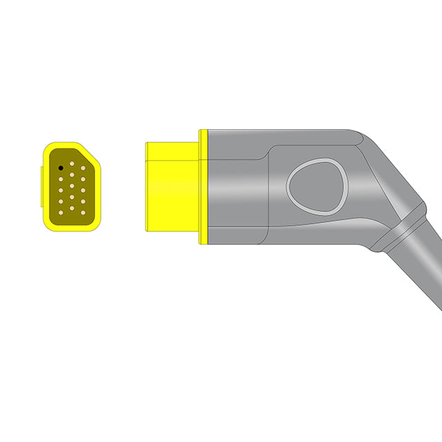 Nihon Kohden IBP Adapter Cable Utah Transducer Connector - JP-960P