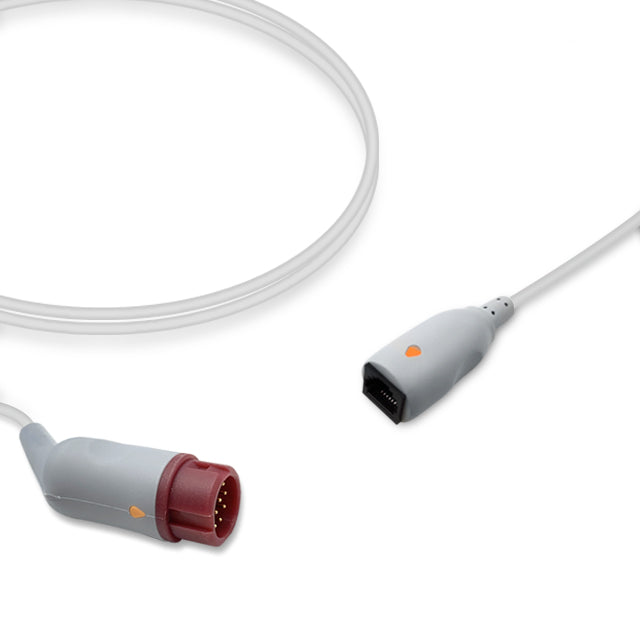 Philips IBP Adapter Cable Medex Abbott Connector - (w/ DPT MedEx-TranStar Fitting - 42661-27