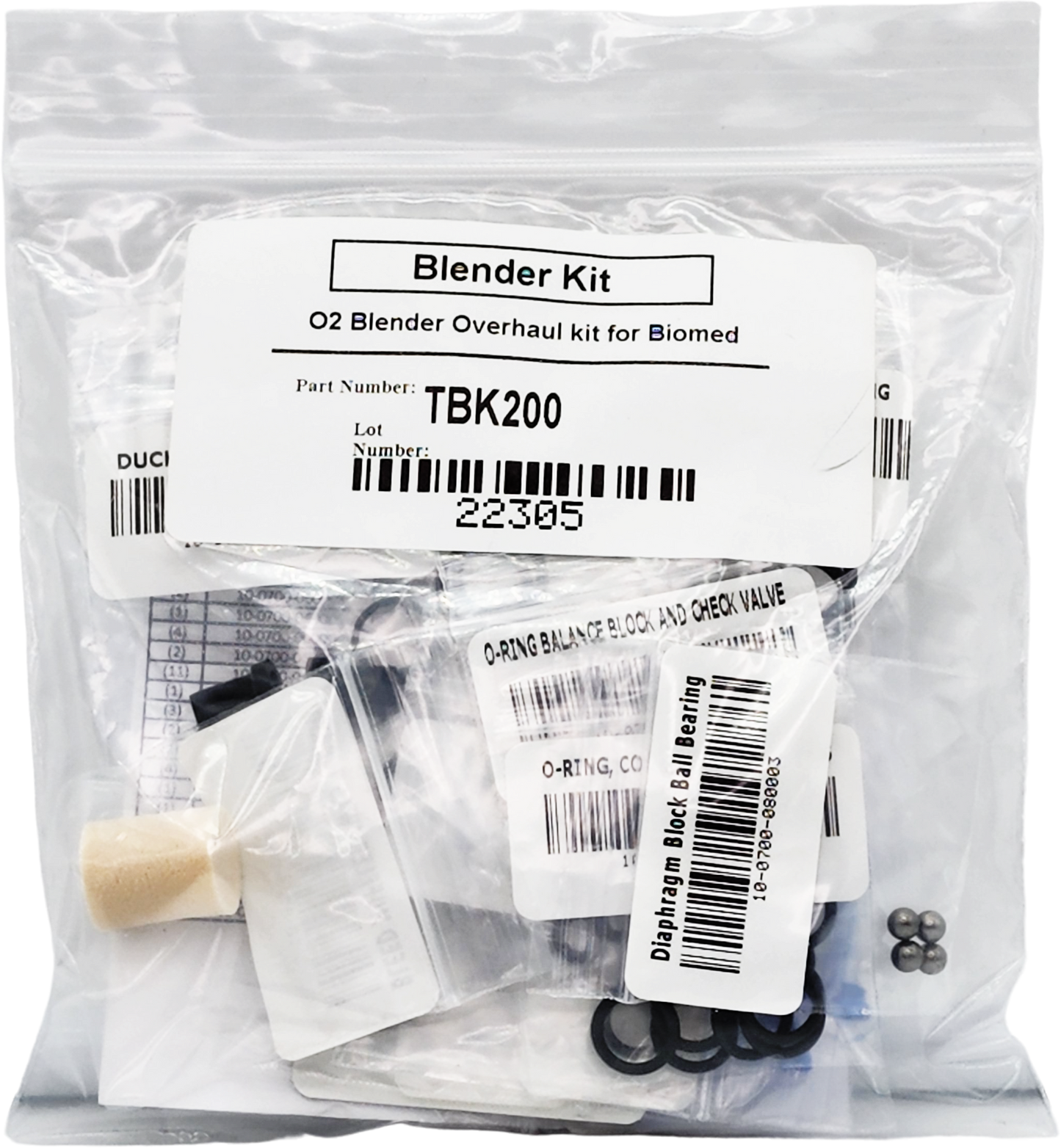 Bio-Med Devices Blender Overhaul Kit