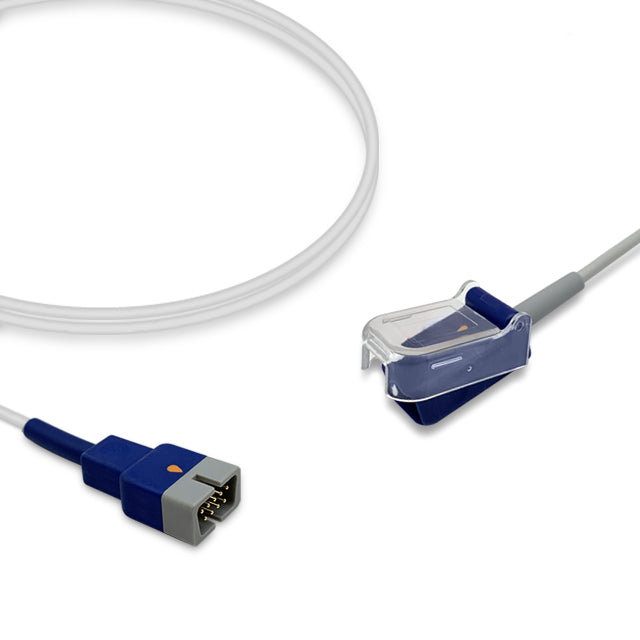 Covidien Nellcor OxiMax SpO2 Adapter Cable - (Use w/ Nellcor OxiMax Sensor) - DEC-8