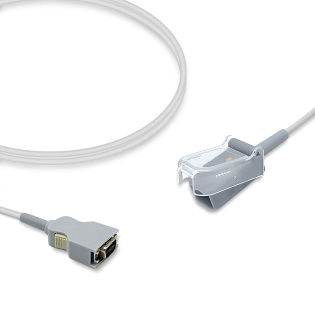 Masimo LNC MAC-395 SpO2 Adapter Cable 7ft - Use w/ Nellcor OxiSmart Sensor - Reusable