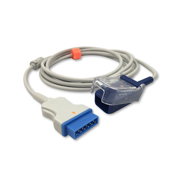 GE Marquette Nellcor OxiMax SpO2 Adapter Cable - 2021406-001