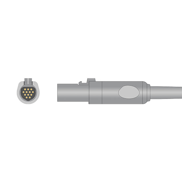 GE Corometrics SpO2 Adapter Cable - 4033CAX