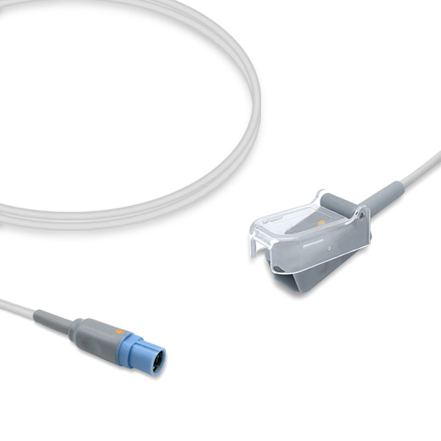 Draeger / Siemens SpO2 Adapter Cable 7ft - MS17522 - (Use w/ Masimo LNCS Sensor) - Reusable