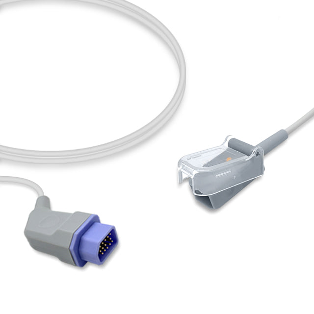 Nihon Kohden SpO2 Adapter Cable 10ft JL-631P - (Use w/ Masimo-LNCS Sensor)