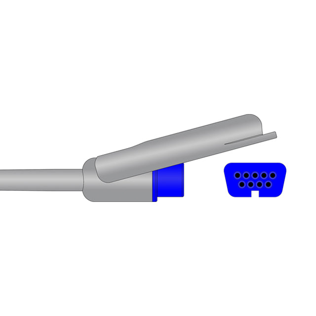 Nihon Kohden SpO2 Adapter Cable - JC-302T
