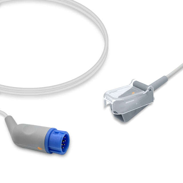 Mindray / Datascope Masimo LNCS SpO2 Adapter Cable - 0010-30-12452