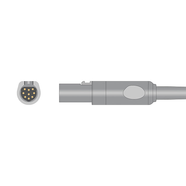 GE Datex-Ohmeda SpO2 Short Sensor Adult Finger Clip - TS-F1-H