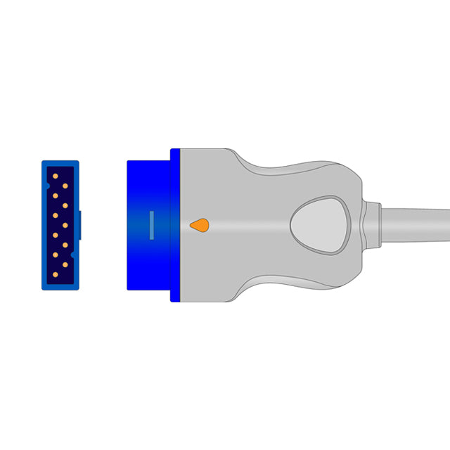 GE TruSignal SpO2 Short Sensor Pediatric Soft Rubber - TS-SP3-GE