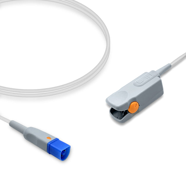 Philips SpO2 Direct-Connect Sensor Adult Clip - M1196A