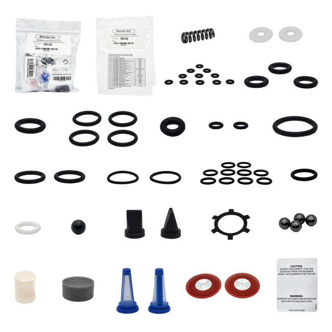 Ohio, Amvex, Bird, Vyaire, Carefusion, Maxtec Small Block Blender Overhaul Kit